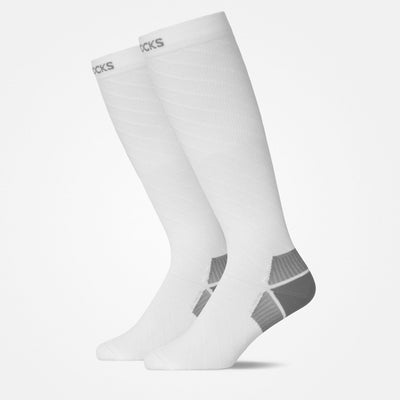 Chaussettes de compression sport - Chaussettes - Blanc