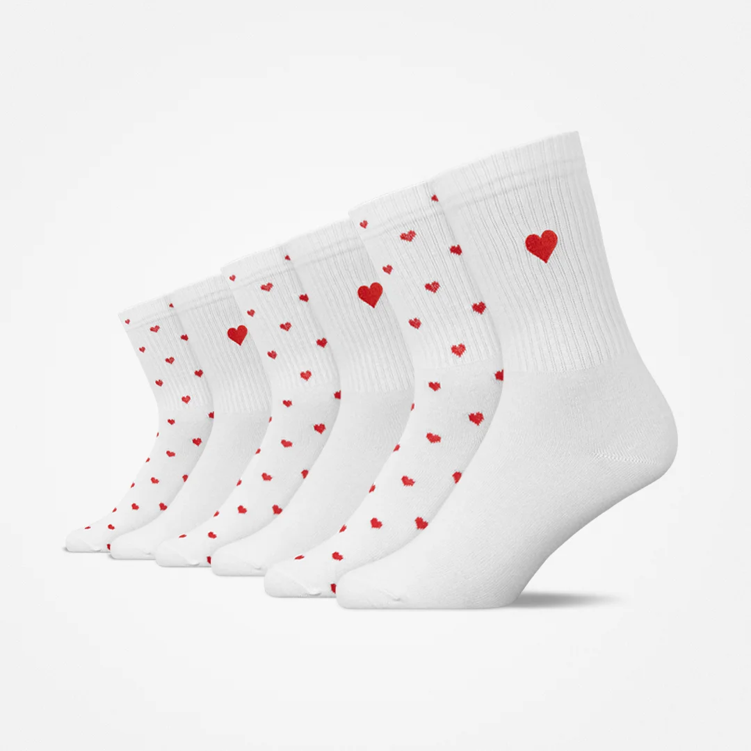 {"alt": "Tennissocken - Socken - Mix (Love)", "quantity":"3"}