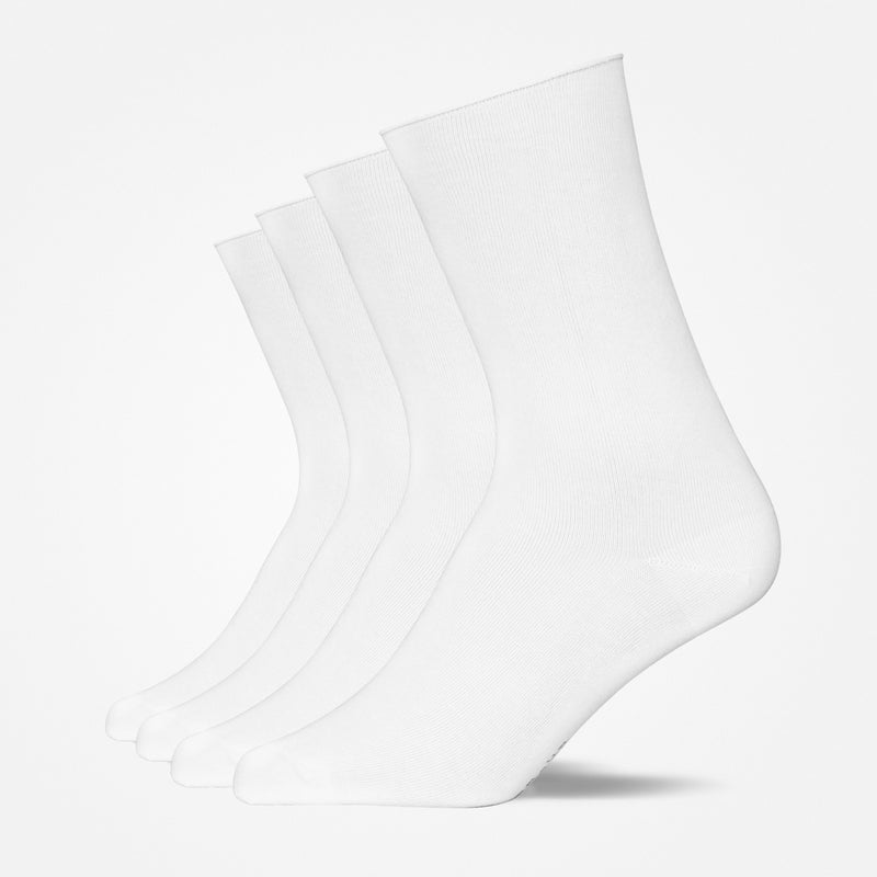 Klassische Damen Socken - Socken - Weiß