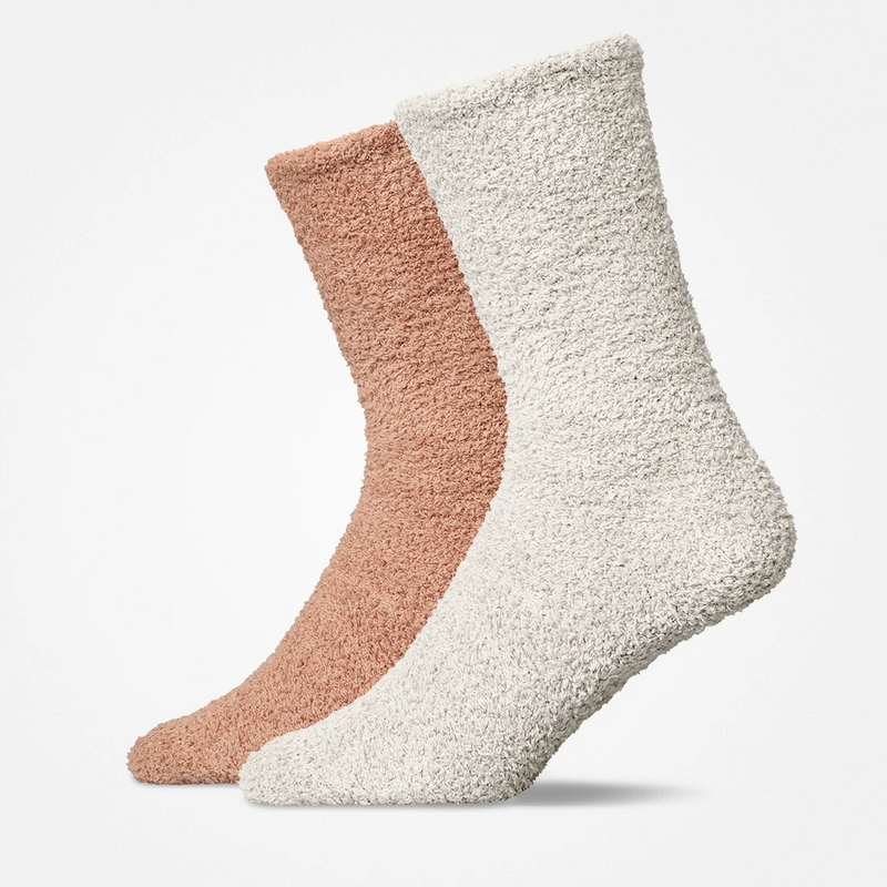 {"alt": "Kuschelsocken - Socken - Mix (Braun/Offwhite)", "quantity":"1"}