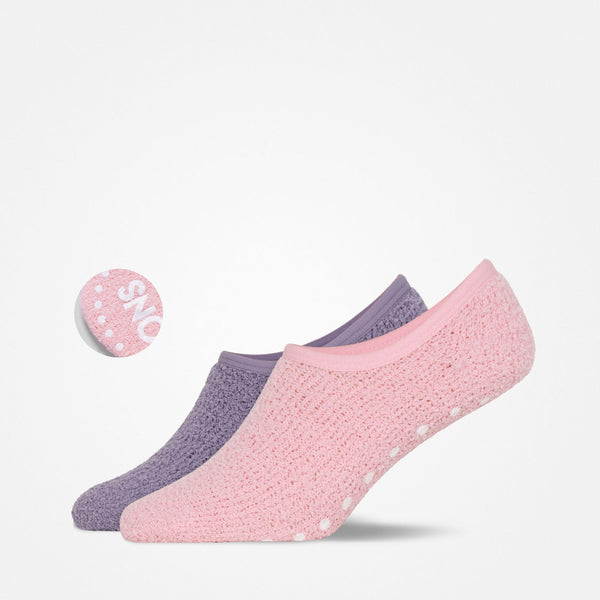 Fluffy Füßlinge - Socken - Mix (Pink/Lavendel)