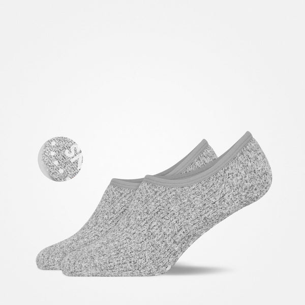 Fluffy Füßlinge - Socken - Grau