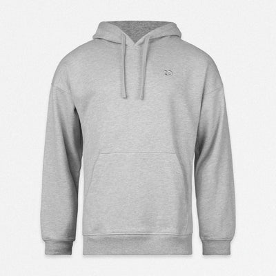Felpa con cappuccio uomo - Top - Grigio chiaro