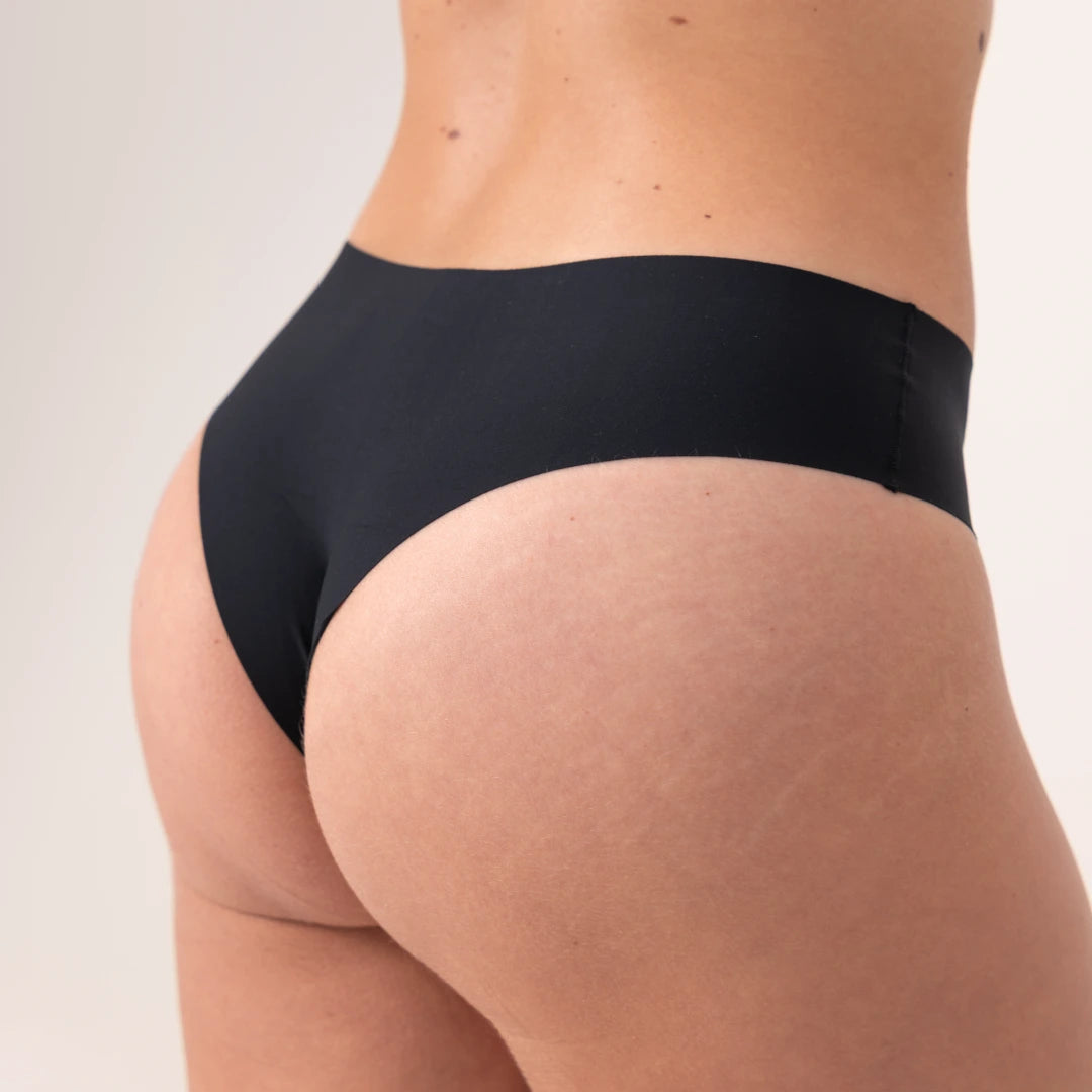 Microfiber Seamless Hipster | Schwarz