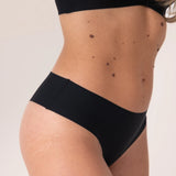 Microfiber Seamless Hipster | Schwarz