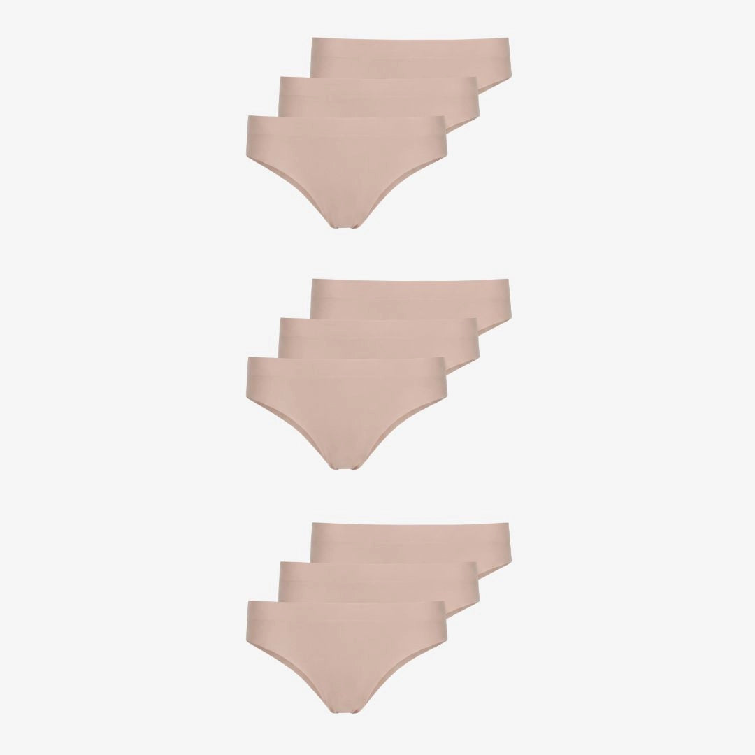 {"alt": "Microfiber Seamless Hipster - Unterhosen - Beige", "quantity":"3"}