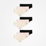 {"alt": "Hipster Panties - Unterhosen - Mix (Hellbeige/Rose/Schwarz)", "quantity":"3"}