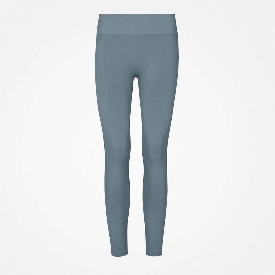 Leggings a vita alta senza cuciture - Pantaloni - Blu tortora