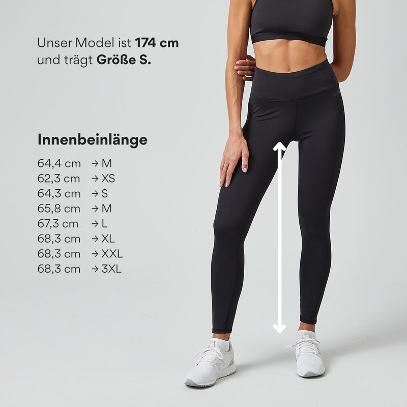 Legging met hoge taille - Broek - Pasvorm