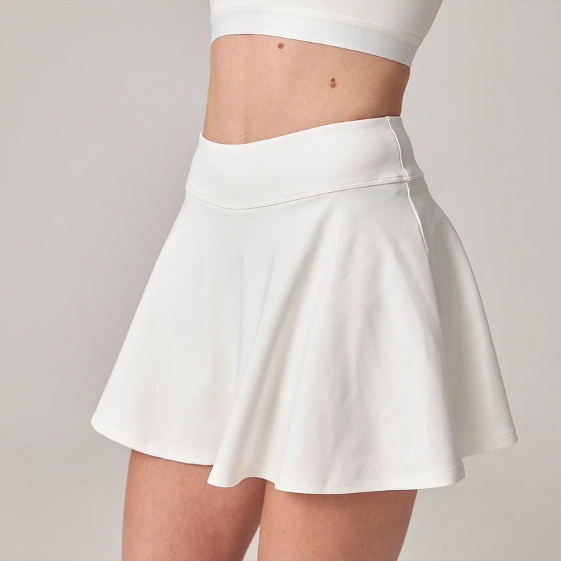 Tennisrock Damen - Hosen - High Waist