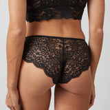 Hipster Panties aus Spitze | Grau