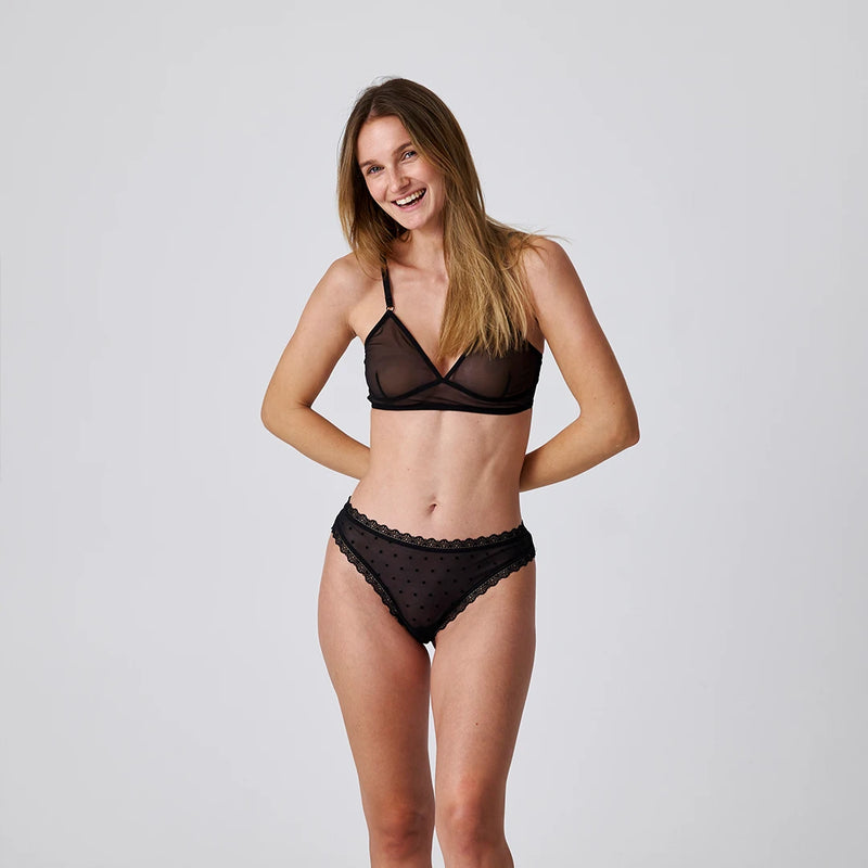 Tangas mit Spitze love - Unterhosen - Perfekte Passform