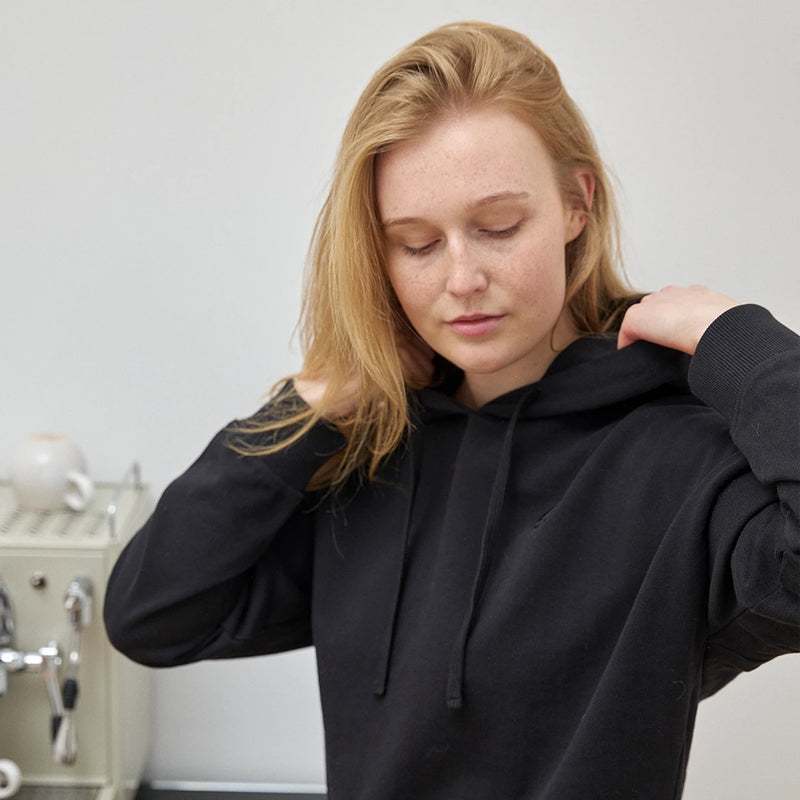 Hoodie Damen - Oberteile - Kapuze mit Kordelzug