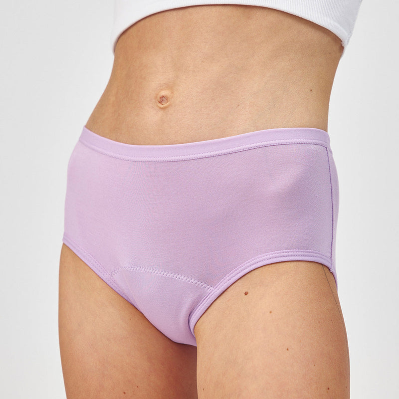 SNOCKS x femtis Teen Period Panty - LENE Hipster - Flieder