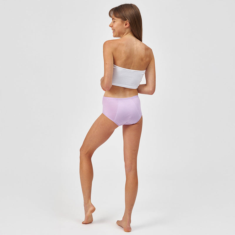 SNOCKS x femtis Teen Period Panty - LENE Hipster - Flieder