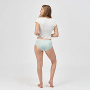 SNOCKS x femtis Teen Period Panty - LENE Hipster - Salbei