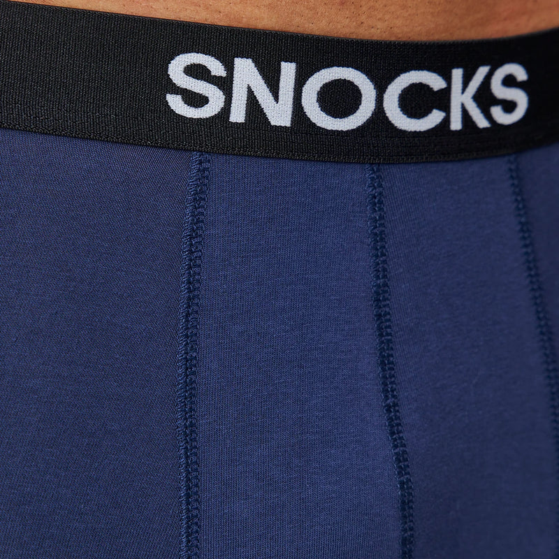 Lange Boxershorts - Unterhosen - Snocks Logo
