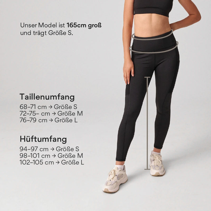 Leggings mit Tasche - Hosen - Passform