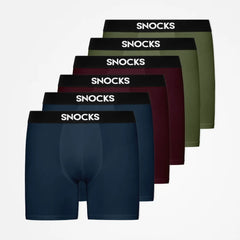 {"alt": "Boxers longs - Sous-vêtements -  Mix (Rouge/Olive/Bleu)", "quantity":"1"}