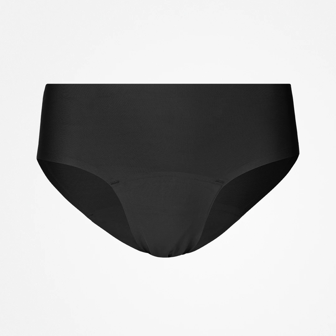 SNOCKS x femtis Period Panty - NOLA Seamless - Unterhosen - Schwarz