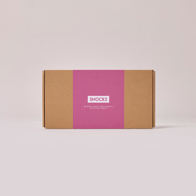 High Waist Hipster Panties aus Mikrofaser - Unterhosen - Nachhaltig verpackt