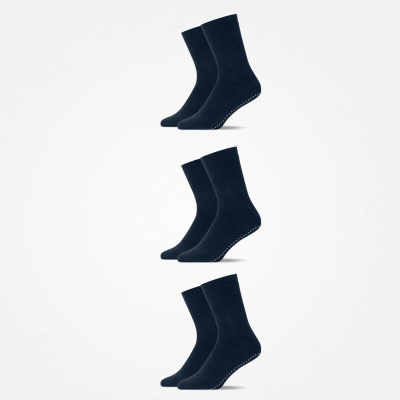 {"alt": "Anti-Rutsch Socken - Socken - Blau (SNOCKS)", "quantity":"3"}