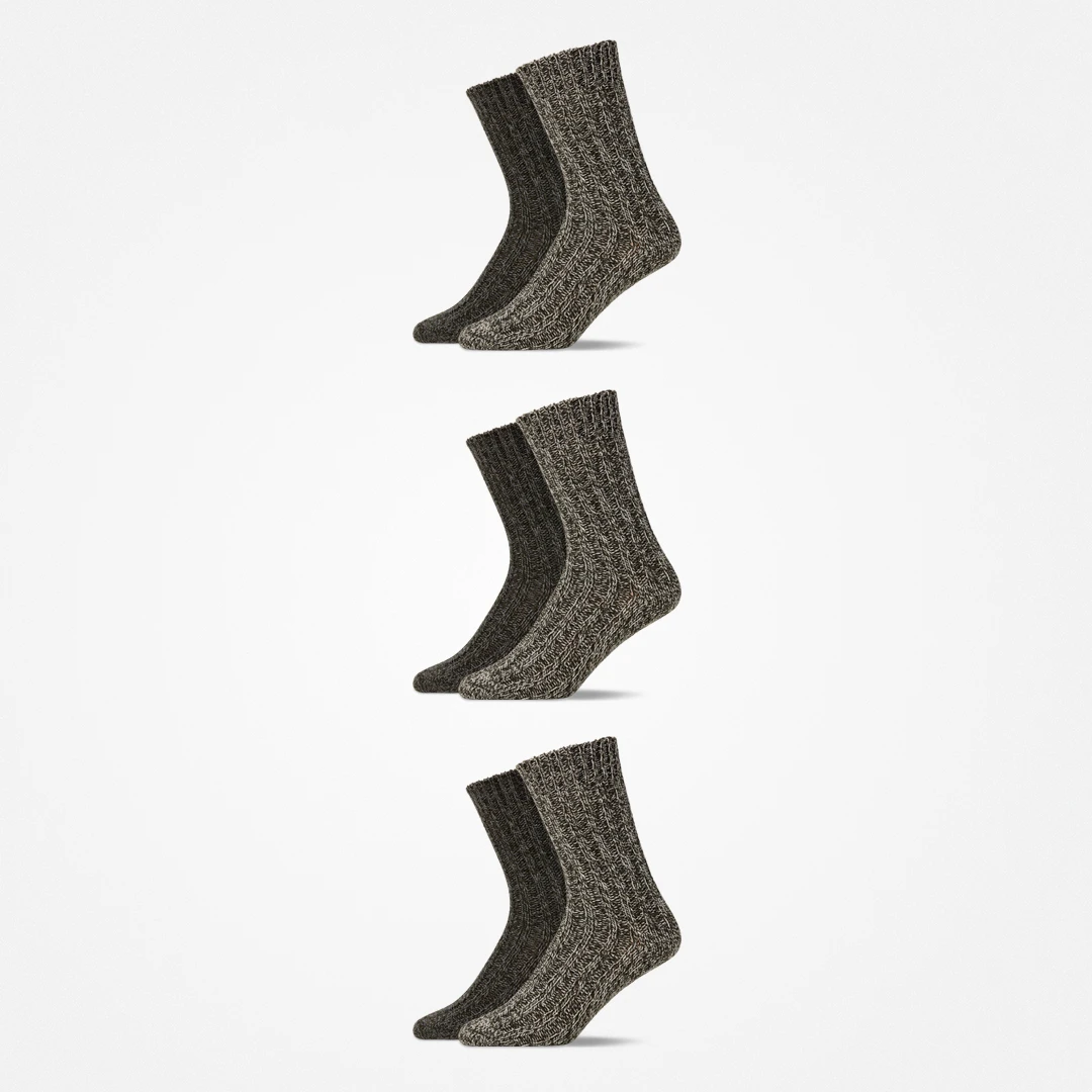 {"alt": "Norweger Socken - Socken - Mix (Olive)", "quantity":"3"}