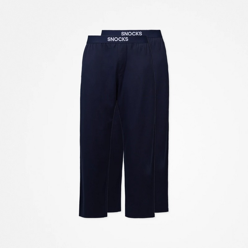 {"alt": "Schlafanzug Unterteil Herren lang - Hosen - Dunkelblau", "quantity":"2"}