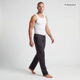 Schlafanzug Set Herren lang - Kleidung - 