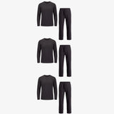 {"alt": "Schlafanzug Set Herren lang - Kleidung - Anthrazit", "quantity":"3"}