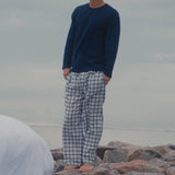 Flanell Pyjama Set Herren - Kleidung -