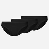 {"alt": "Perioden Slip STRONG - Periodenunterwäsche - Schwarz", "quantity":"3"}