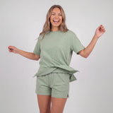 Schlafanzug Set Damen kurz - Kleidung -