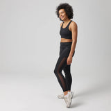 High Waist Leggings Mesh - Pantalons - Coupe haute