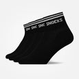 Retro Sneaker Sokken - Sokken - Zwart