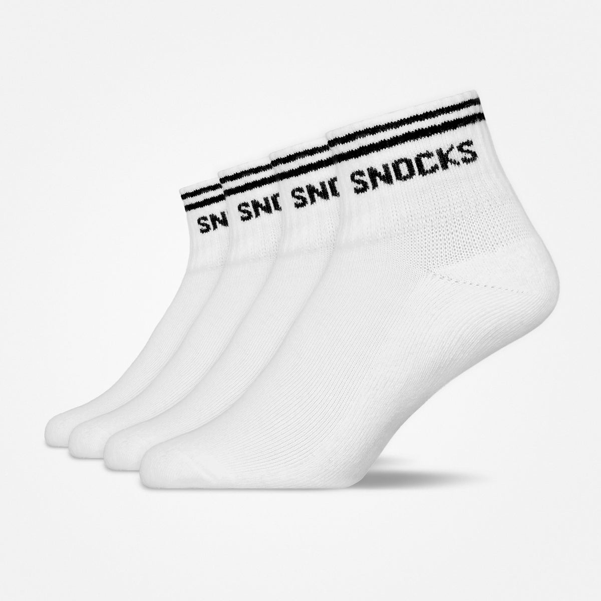 Retro Sneaker Socks - skarpetki - Biały