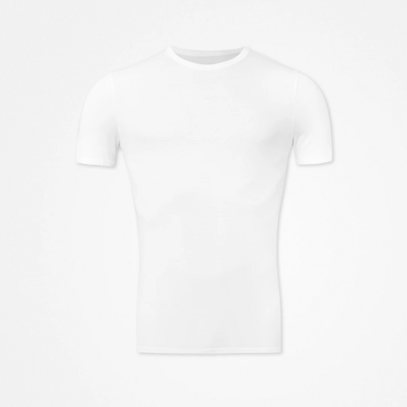 Premium Unterhemd Rundhals Herren - Oberteile - Weiß