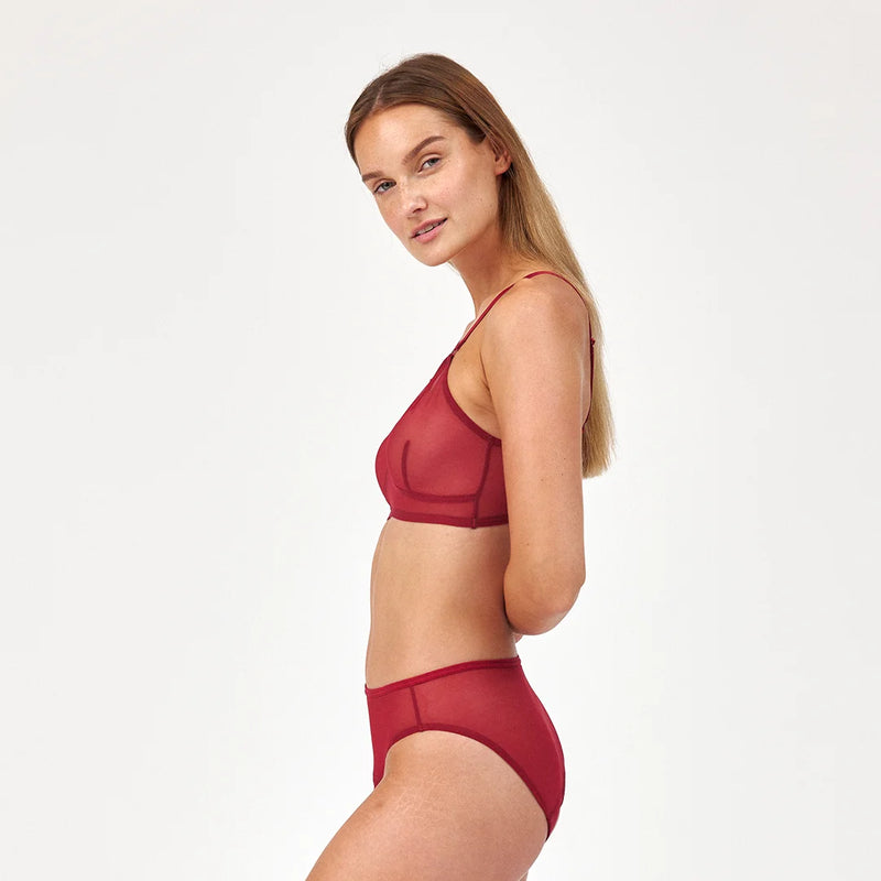 SNOCKS x femtis - Soutien-gorge Ruby | Rouge