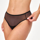 SNOCKS x femtis culotte menstruelle - SOFI taille haute | Noir