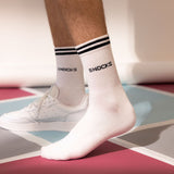 Hautes chaussettes de sport à rayures - chaussettes - 100% qualité