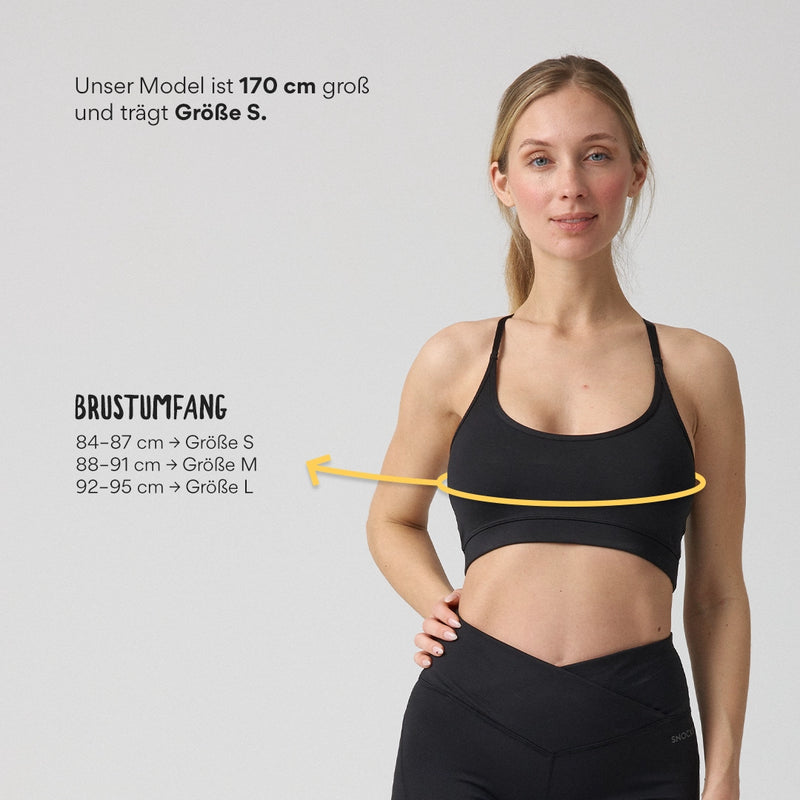 Sport BH X Back - Oberteile - Passform