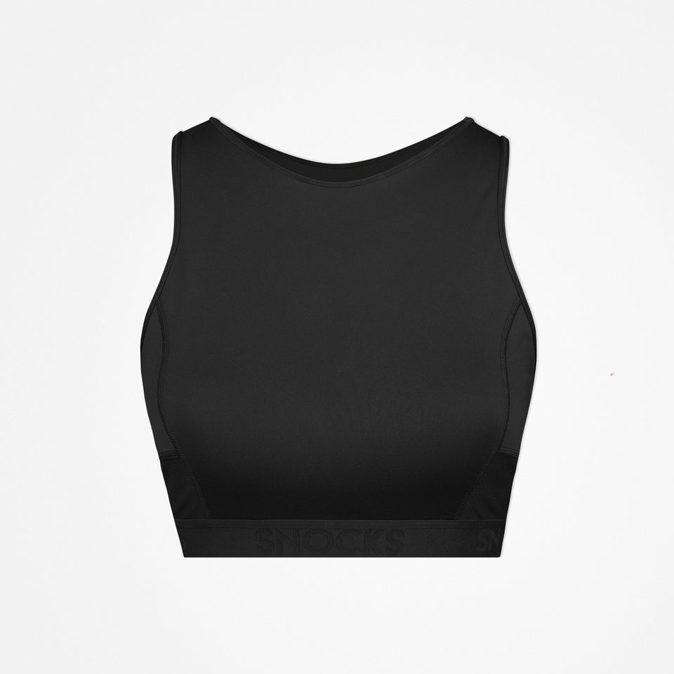 Soutien-gorge de sport avec logo - Hauts - Noir