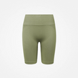 Naadloze dames Bikershorts - Broek - Lichtgroen