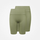 {"alt": "Radlerhose Seamless Damen - Hosen - Hellgrün", "quantity":"2"}