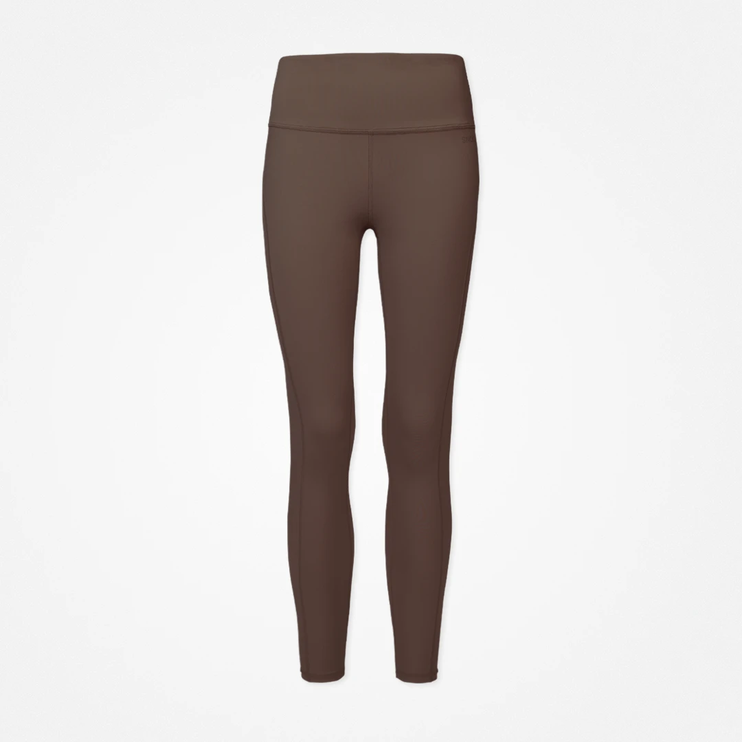 Leggings taille haute - Pantalons - Marron