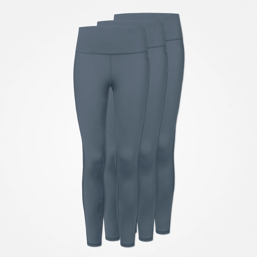 {"alt": "High Waist Leggings - Hosen - Taubenblau", "quantity":"3"}