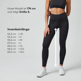 High Waist Leggings - Hosen - Passform