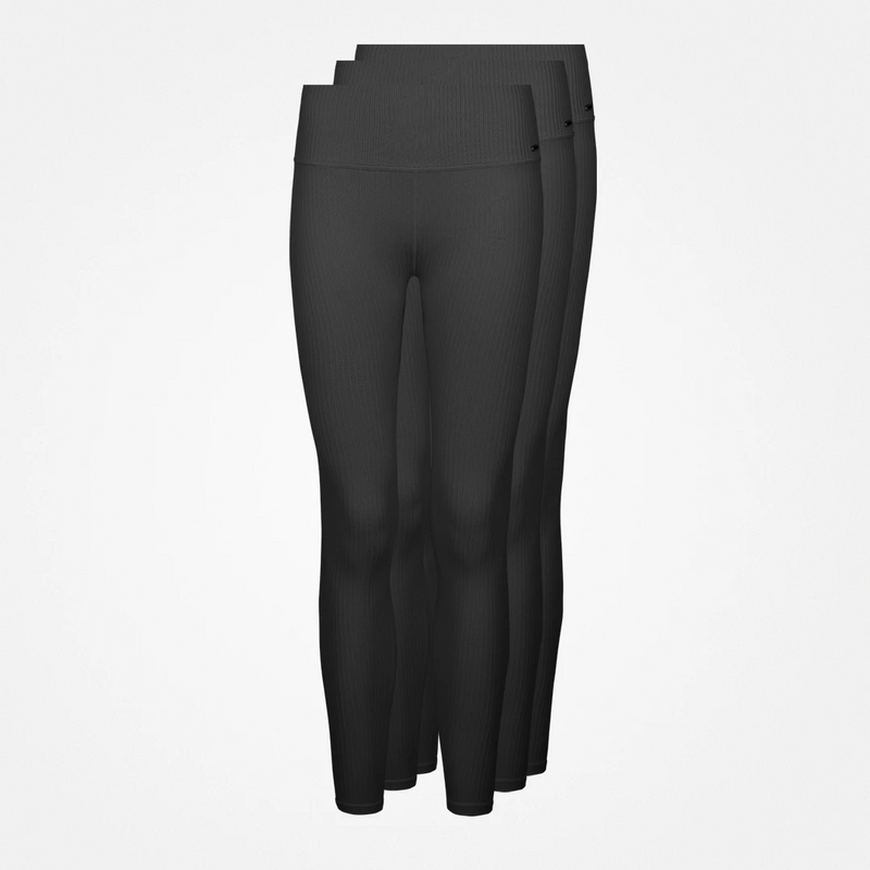 {"alt": "Gerippte Leggings - Hosen - Schwarz", "quantity":"3"}