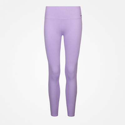 Leggings à côtes - Pantalon - Violet pastel