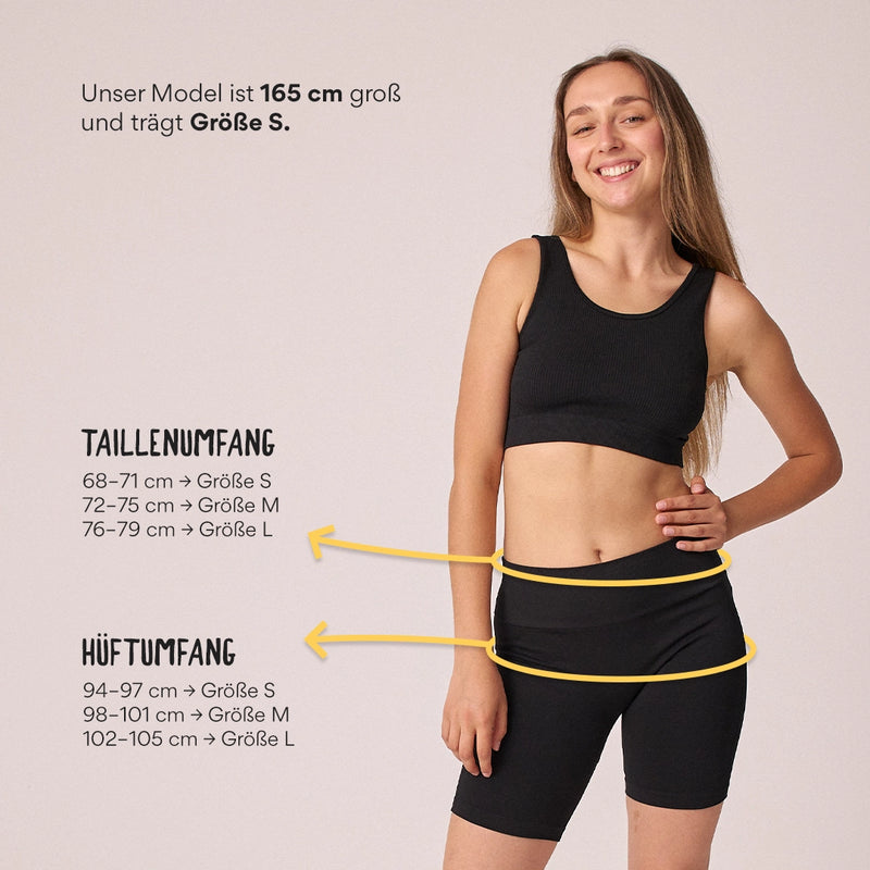 Radlerhose Seamless Damen - Hosen - Passform